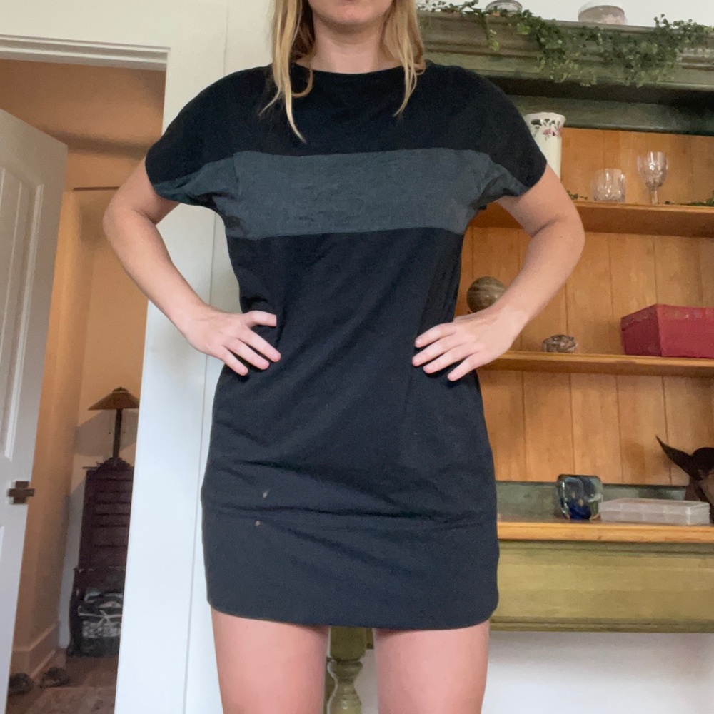 Athleta black casual dress